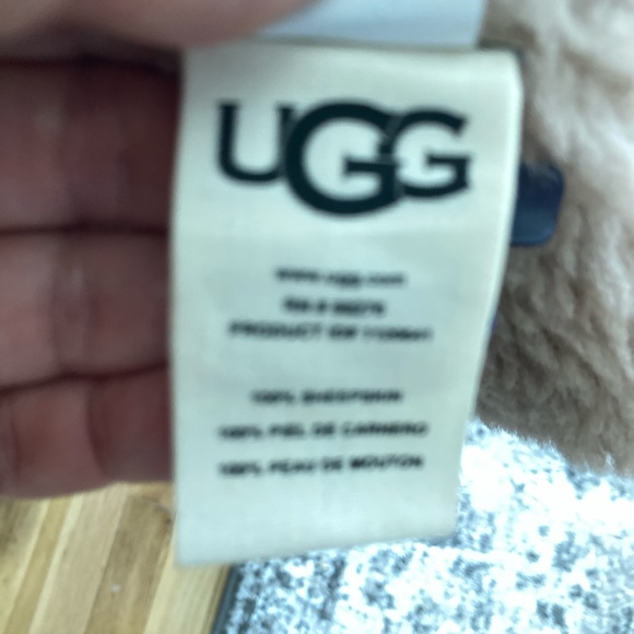 AUTHENTIC UGG FAYRE TWINFACE SHEEPSKIN COAT SIZE XL NEW WITH TAGS - Picture 5 of 10
